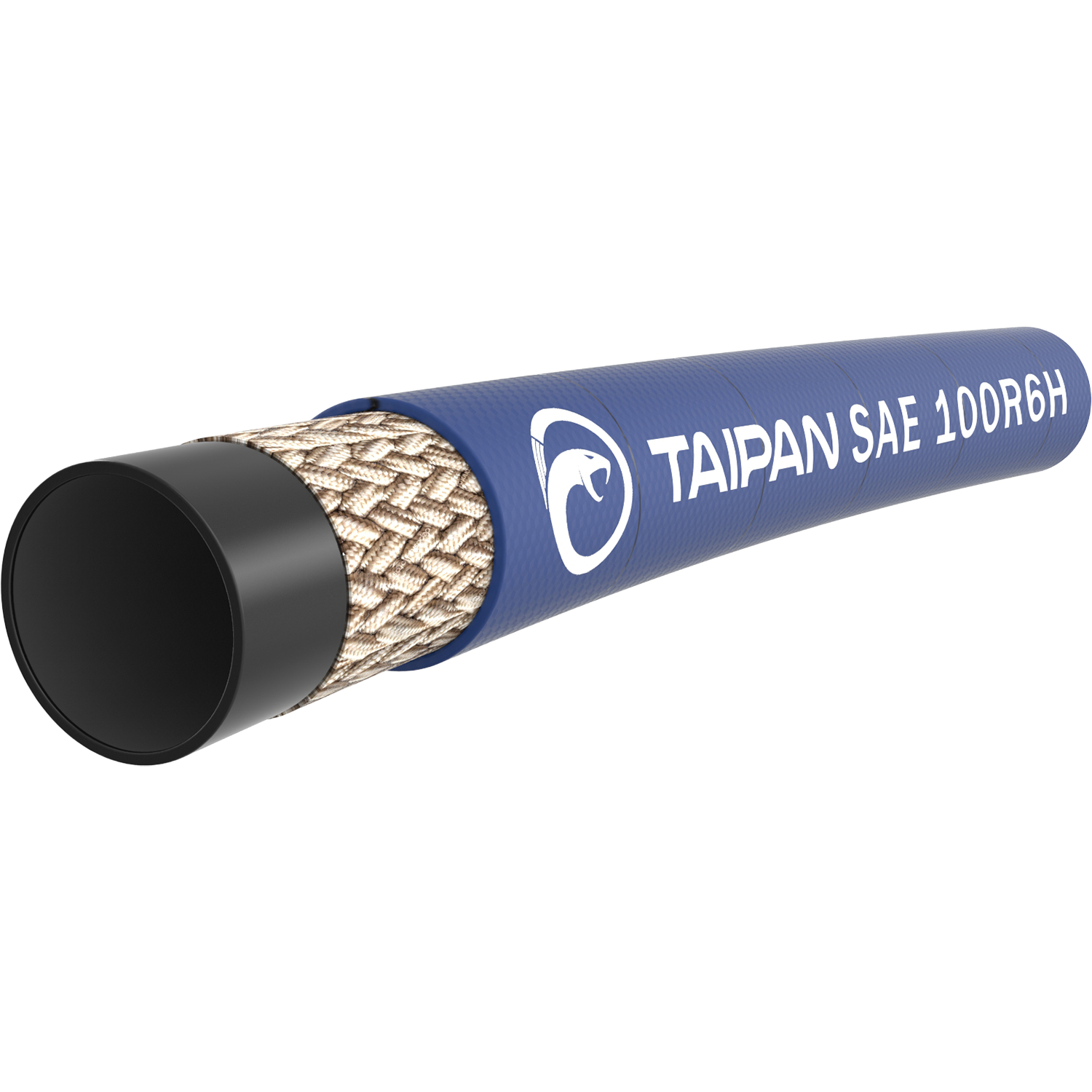TAIPAN BLUE HIGH TEMP TEXTILE BRAID HOSE