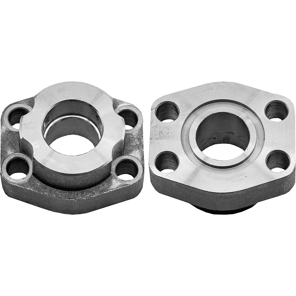 C61 FLANGE BLOCK (O-RING GROOVE & CLEARANCE HOLES) - SUIT IMPERIAL TUBE