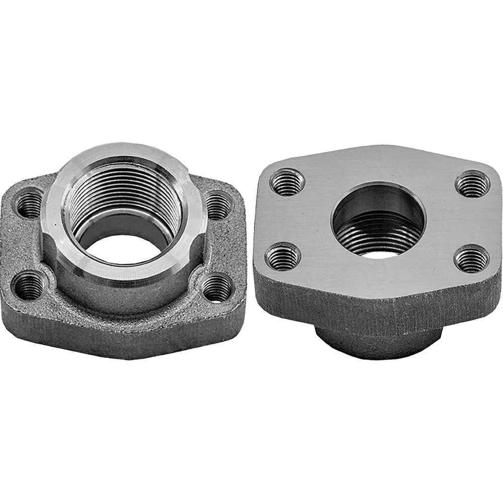 C61 FLANGE BLOCK X BSPPF (UNC TAPPED HOLES - NO O-RING GROOVE)