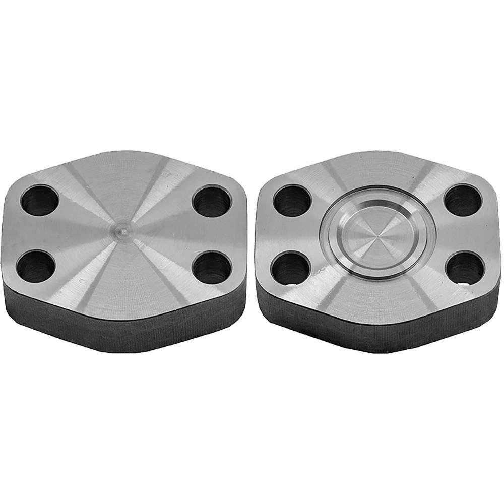 C62 BLANKING PLATE (O-RING GROOVE ONE SIDE & CLEARANCE HOLES)