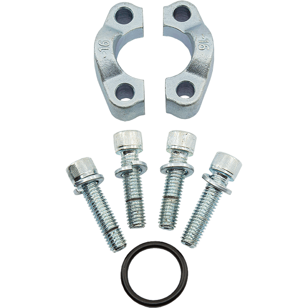 C61 FLANGE CLAMP SET INC UNC BOLTS