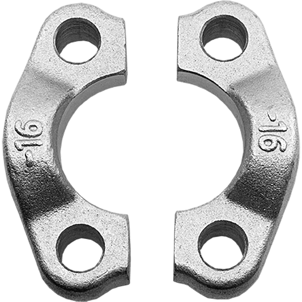 C62 FLANGE CLAMP SET (NO BOLTS)